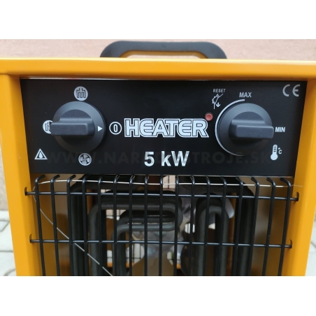 Heater 5KW Inelco elektrický ohrievač s ventilátorom profesionálny