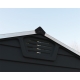 Skylight Palram 4´× 6´(186 × 123 cm) záhradný domček z polykarbonátu sivý