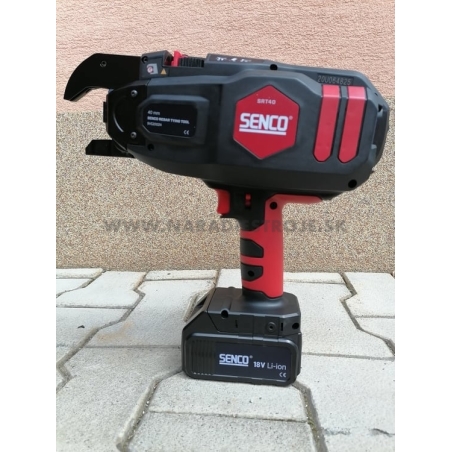 SRT40 Senco akumulatorový Li-ION 18V/4Ah viazač oceľovej výstuže