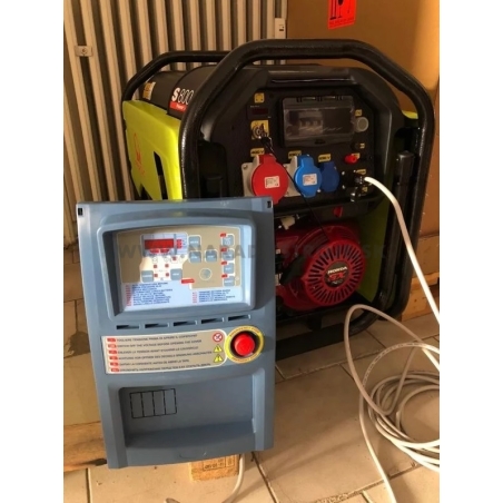 S8000 AVR Pramac trojfázová elektrocentrála, motor Honda GX 390, AVR