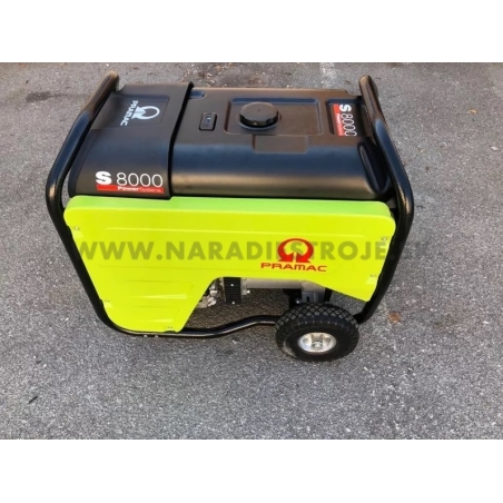 S8000 AVR Pramac trojfázová elektrocentrála, motor Honda GX 390, AVR