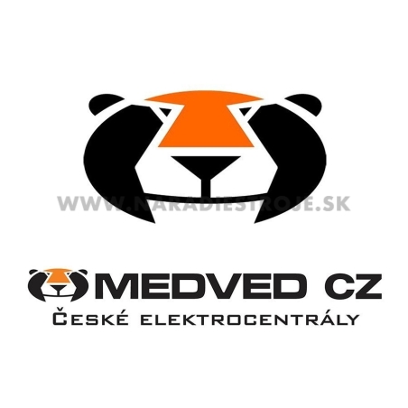GRIZZLI 9000 BE Medved trojfázová elektrocentrála s motorom Briggs&Stratton, elektrickým štartom a podvozkom