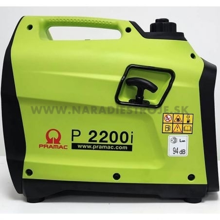 P2200i Pramac jednofázová odhlučnená elektrocentrála - invertor