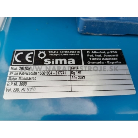 Triton Sima drvič stavebného odpadu, sutiny