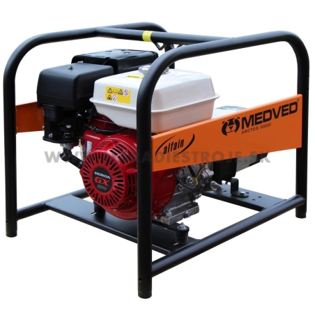 Arctos 5000 HE/34 PDM1 Medved záložná jednofázová elektrocentrála pre ostrovné systémy