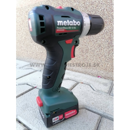 PowerMaxx BS 12 BL Metabo akumulátorová vŕtačka so skrutkovačom