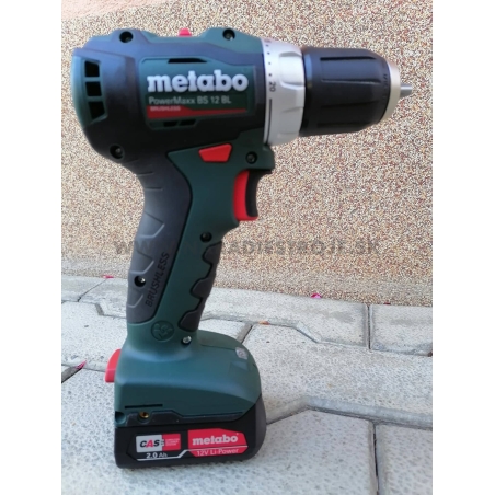 PowerMaxx BS 12 BL Metabo akumulátorová vŕtačka so skrutkovačom