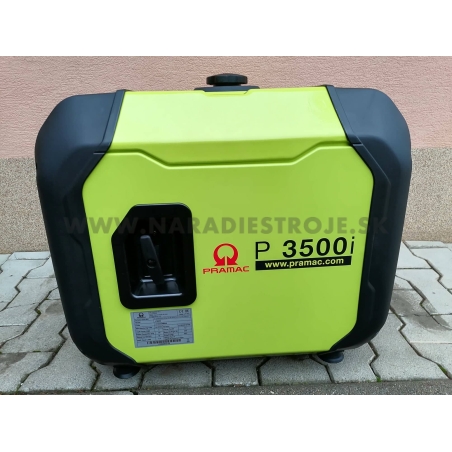 P3500i Pramac jednofázová odhlučnená elektrocentrála - invertor, motor Pramac