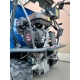 DP 5000 Scheppach motorový pásový prepravník 500 kg s hydraulickým sklápaním korby