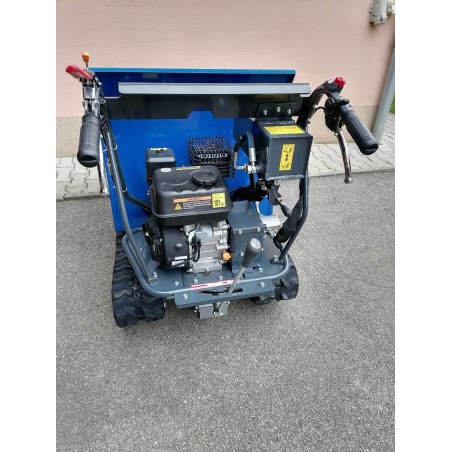 DP 5000 Scheppach motorový pásový prepravník 500 kg s hydraulickou korbou