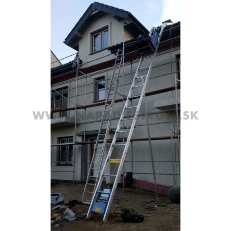 05643 Geda teleskopická podpera do 5,7 m pre rebríkový výťah