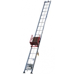 ES 200 Optimal (13,3 m) TEA strešný stavebný šikmý rebríkový výťah