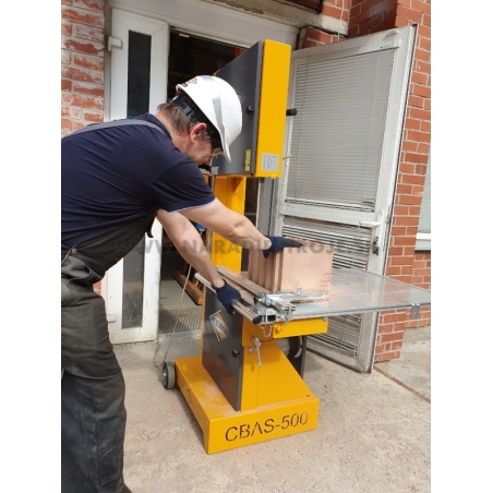 CBAS 500 Cedima pásová píla na rezanie veľkých blokov z porobetónu a dutých pálených tehál s nízkou hustotou