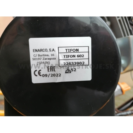 TIFON 602 Enar jednorotorová, krajová hladička betónu s motorom Loncin G200F