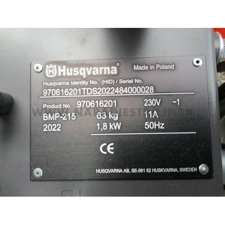 BMP-215E Blastrac profesionálna fréza na betón s elektromotorom, záber 215mm