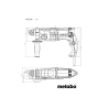 KHE 2645 Metabo SDS-Plus kombinované kladivo