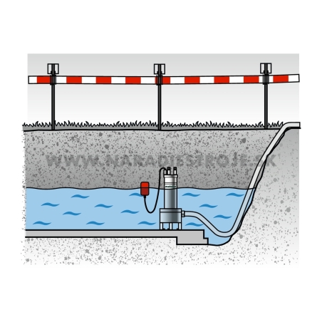 DP 28-10 S Inox Metabo (604112000) drenážne čerpadlo