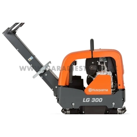 LG300 Husqvarna reverzná dieselová vibračná doska s elektrickým štartom