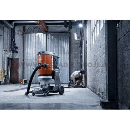 DE 120 H Husqvarna profesionálny 2 motorový priemyselný vysávač