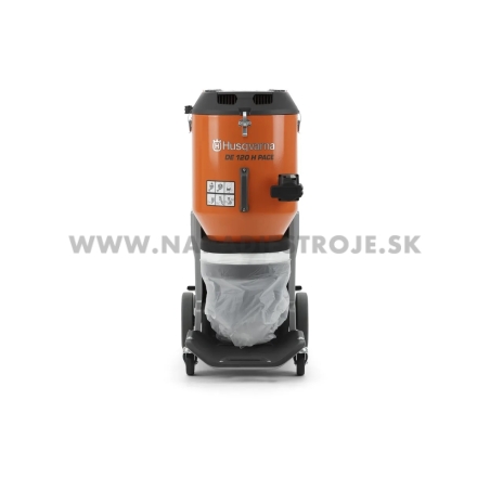 DE 120 H Husqvarna profesionálny 2 motorový priemyselný vysávač