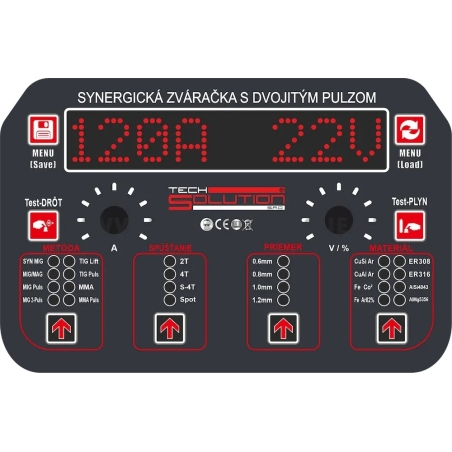 CLEVER 200 Solution synergická pulzná MIG/MAG (CO2)  multifunkčná zváračka