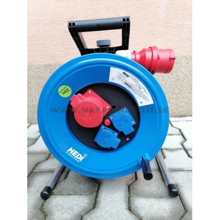 Professional Plus 320 HEDI 33 m predlžovací kábel na bubne 380 V, IP 44