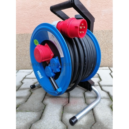 Professional Plus 320 HEDI 33 m predlžovací kábel na bubne 380 V, IP 44