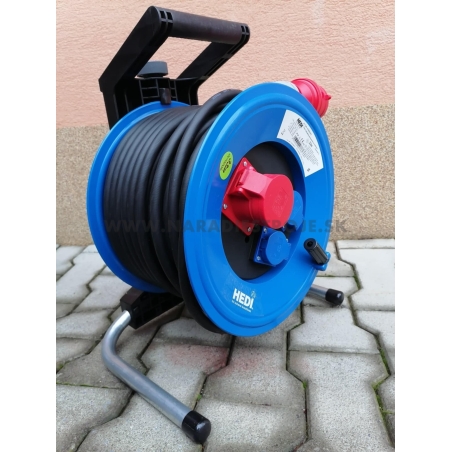 Professional Plus 320 HEDI 33 m predlžovací kábel na bubne 380 V, IP 44