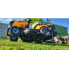 RLT 102 HRD TWIN Riwall Pro trávny traktor so zadným vyhadzovaním a hydrostatickou prevodovkou