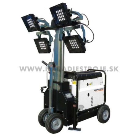 MT2 H Generac svetelná veža s motorom Honda GX 270, reflektory 4x 240 W LED