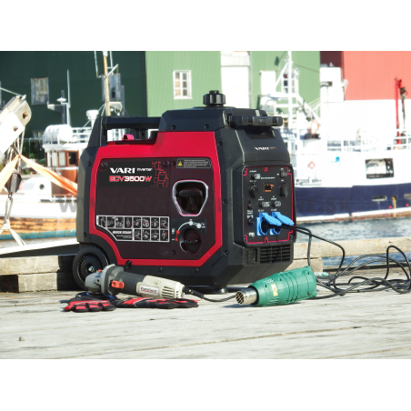 ECV 3500 W Vari jednofázová odhlučnená elektrocentrála - invertor