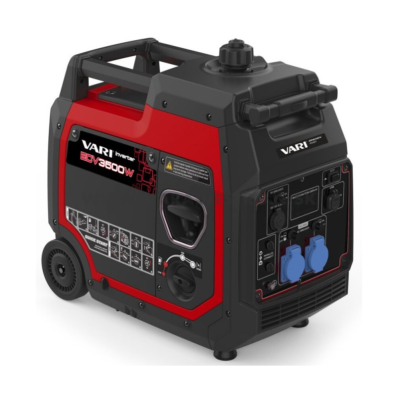 ECV 3500 W Vari jednofázová odhlučnená elektrocentrála - invertor