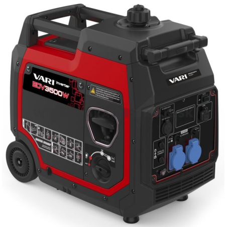 ECV 3500 W Vari jednofázová odhlučnená elektrocentrála - invertor