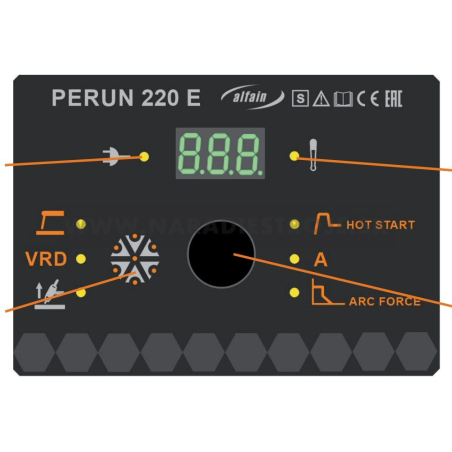 Perun 220 E ALFA IN zvárací invertor