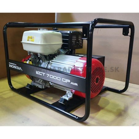 ECT 7000G P trojfázová elektrocentrála s motorom Honda GX390 a AVR