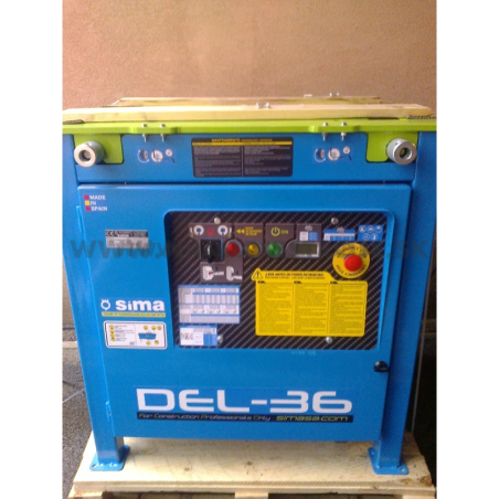 DEL-36 Tronic Sima ohýbačka na roxor, stavebnú oceľ