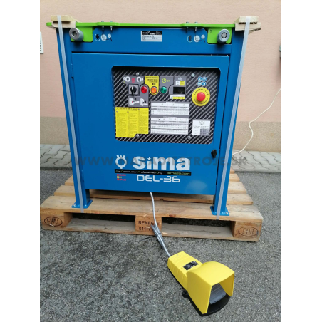 DEL-36 Tronic Sima ohýbačka na roxor, stavebnú oceľ