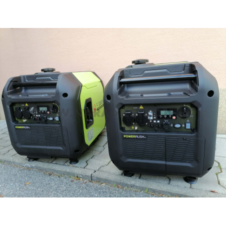 P3500i Pramac jednofázová odhlučnená elektrocentrála s elektrickým štartovaním - invertor, motor Pramac