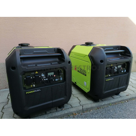 P3500i Pramac jednofázová odhlučnená elektrocentrála s elektrickým štartovaním - invertor, motor Pramac