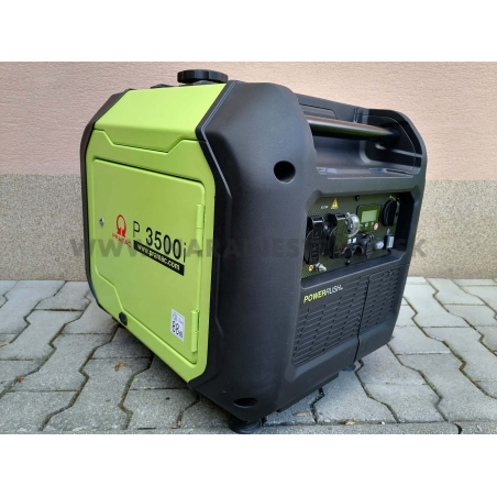 P3500i Pramac jednofázová odhlučnená elektrocentrála s elektrickým štartovaním - invertor, motor Pramac