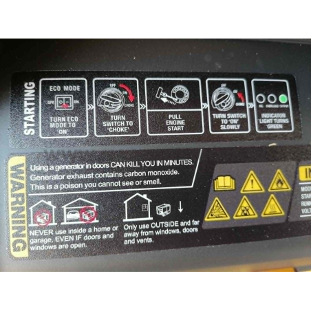 DXGNi20E Dewalt jednofázová odhlučnená elektrocentrála - invertor