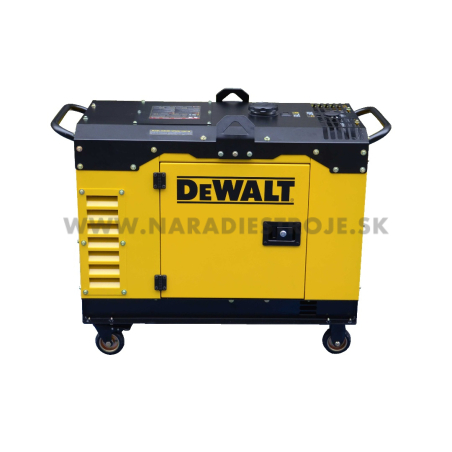 DXGND803E Dewalt trojfázová dieselová elektrocentrála s AVR, elektroštart
