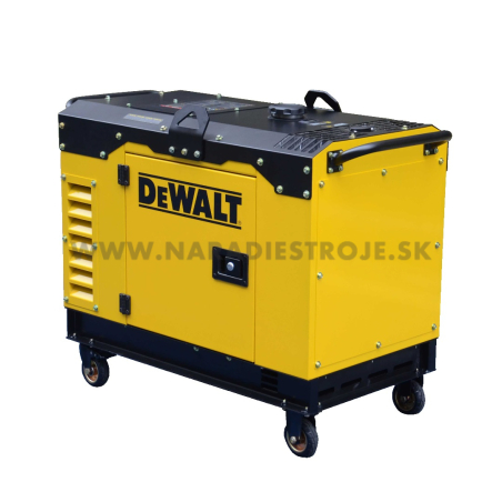 DXGND803E Dewalt trojfázová dieselová elektrocentrála s AVR, elektroštart