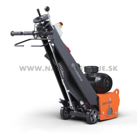 BMP-265E Husqvarna (by Blastrac)  profesionálna fréza na betón s elektromotorom, záber 265mm