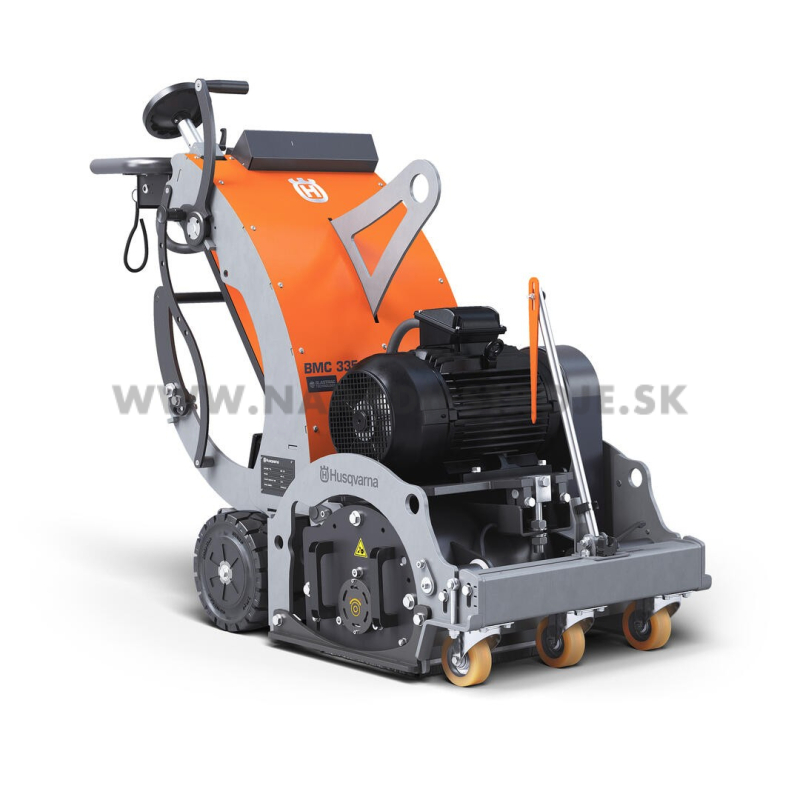 BMC-335 Husqvarna (by Blastrac) profesionálna podlahová rezačka/fréza na betón 400V, šírka záberu 335 mm