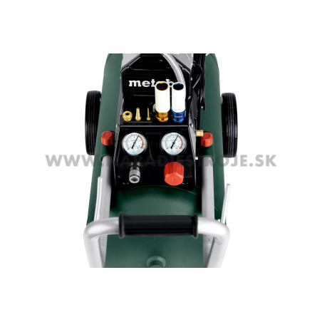 Basic 270-50 OF Silent Metabo bezolejový dvojvalcový kompresor