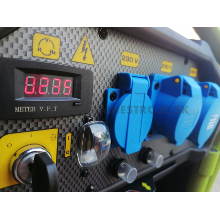 PX8000 Pramac jednofázová elektrocentrála s AVR a elektrickým štartom