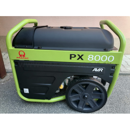 PX8000 Pramac jednofázová elektrocentrála s AVR a elektrickým štartom