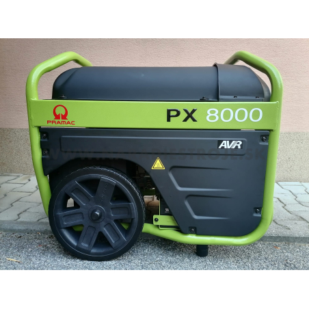 PX8000 Pramac jednofázová elektrocentrála s AVR a elektrickým štartom