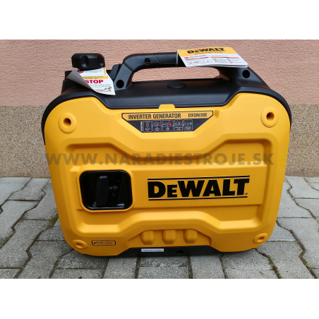 DXGNi35E Dewalt jednofázová odhlučnená elektrocentrála - invertor s elektrickým štartovaním